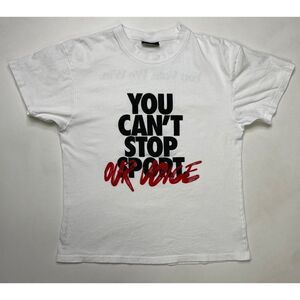 UNKNWN Core You Can't Stop Our Voice Vote Graphic T-shirt Men Medium White